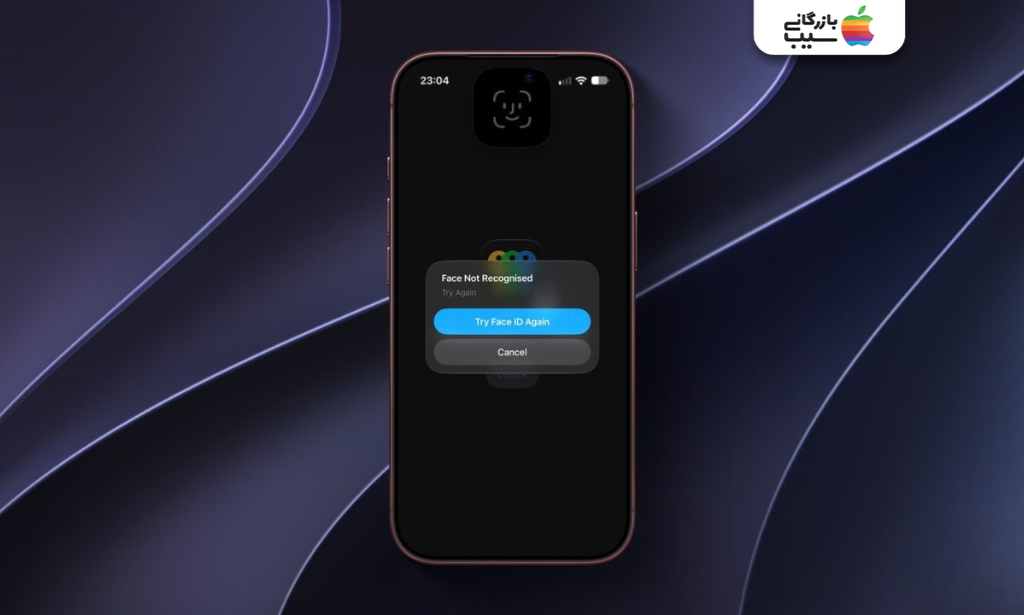 خطای تشخیص چهره Face ID روی نمایشگر آیفون